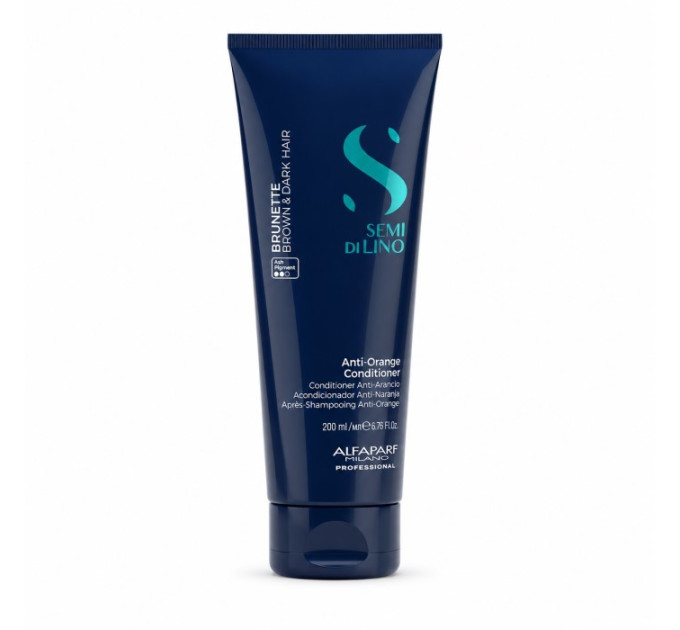Кондиціонер для каштанового та темного волосся Alfaparf Brunette Anti-Orange Sulfate Free Conditioner