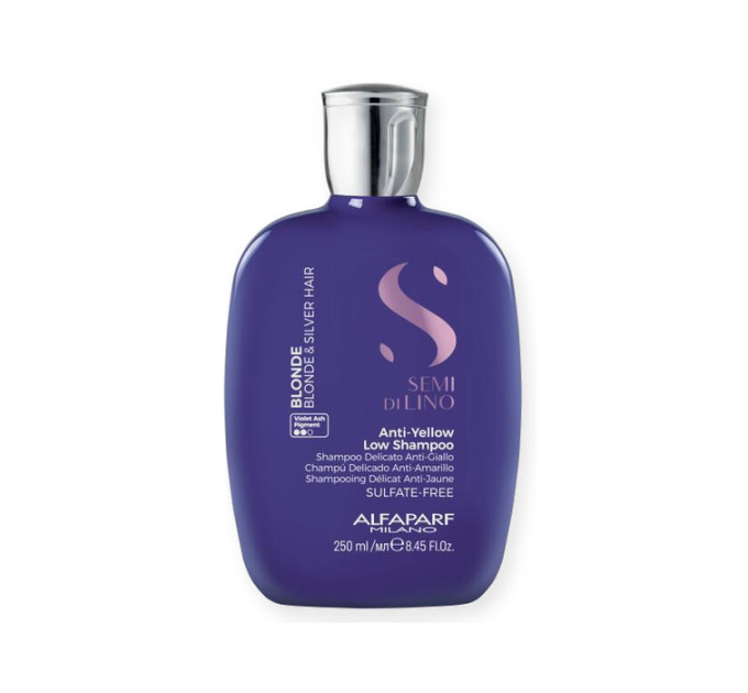 Шампунь для світлого та знебарвленого волосся Alfaparf Blonde Anti-Yellow Sulfate Free Shampoo