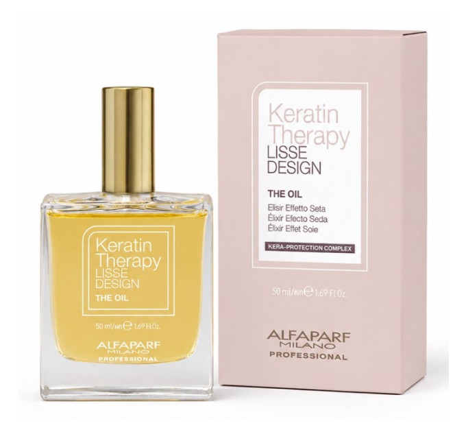 Кератинова олія Alfaparf Milano Lisse Design Keratin Therapy The Oil