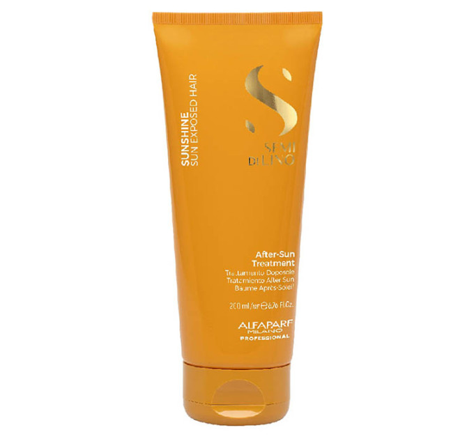 Солнцезащитная маска для волос Alfaparf Semi De Lino Sunshine After Sun Treatment