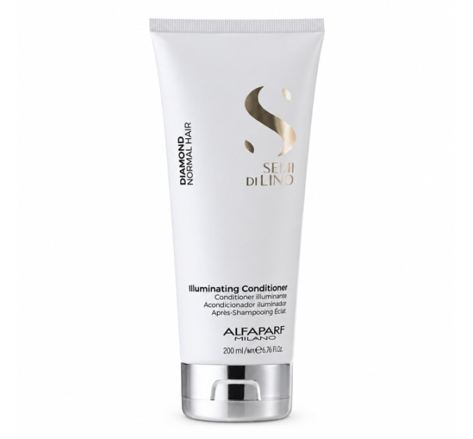 Alfaparf Semi Di Lino Diamond Illuminating Conditioner - Кондиционер с микрокристаллами