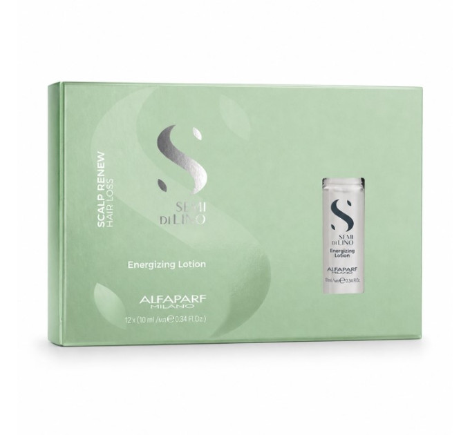 Зміцнюючий лосьйон проти випадіння волосся Alfaparf Semi Di Lino Scalp Renew Energizing Lotion
