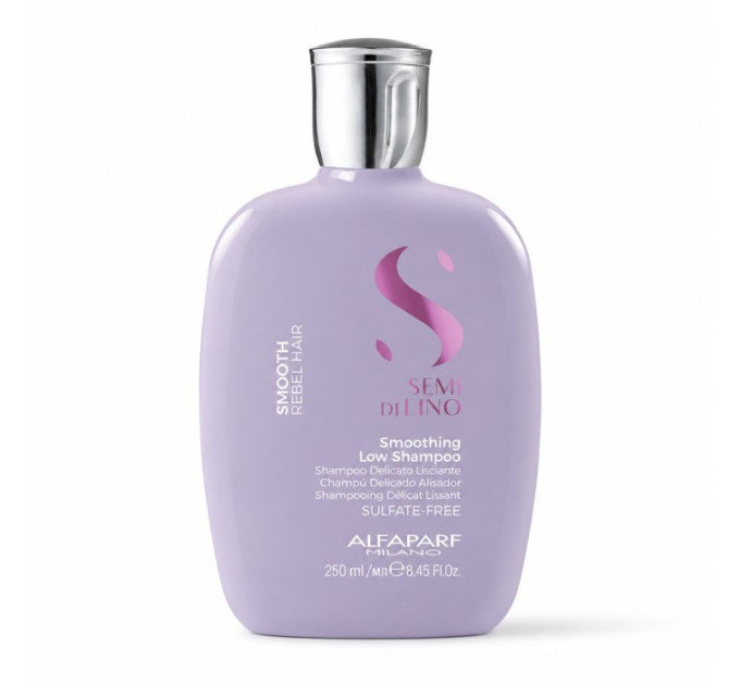 Шампунь для неслухняного волосся Alfaparf Semi Di Lino Smoothing Low Shampoo