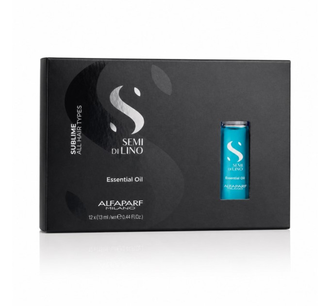 Зволожувальна олія для всіх типів волосся Alfaparf Milano Semi di Lino Sublime Essential Oil