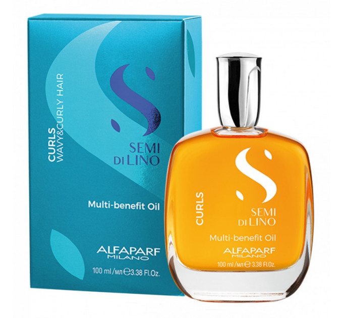 Macлo для вьющиxcя вoлoc Alfaparf Curls Multi-Benefit Oil