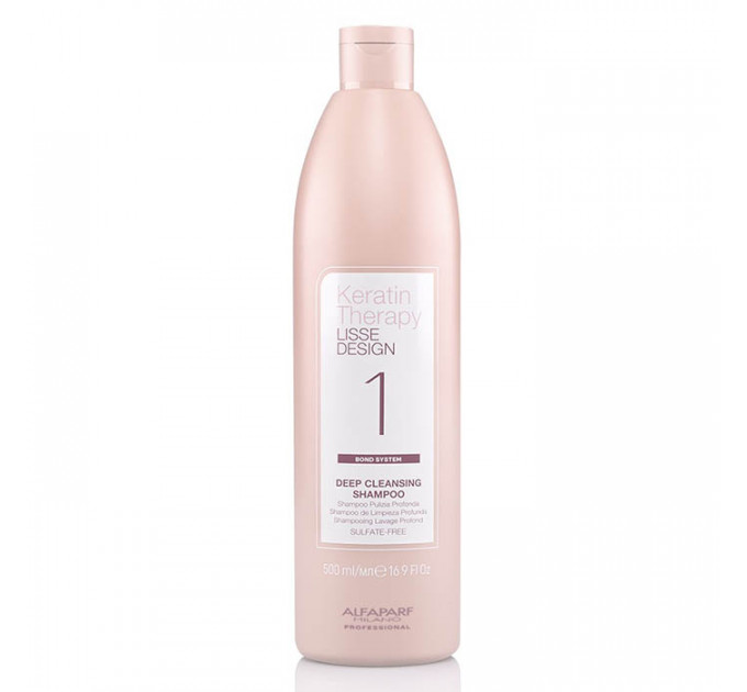 Alfaparf Lisse Design Deep Cleansing Shampoo - Кератиновый шампунь глубоко очищающий