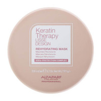 Кератиновая маска для домашнего использования Alfaparf Lisse Design Rehydrating Mask
