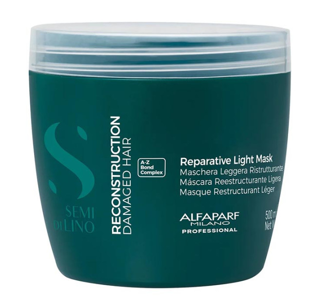 Маска для тонких поврежденных волос Alfaparf Reparative A-Z Bond Complex Light Mask