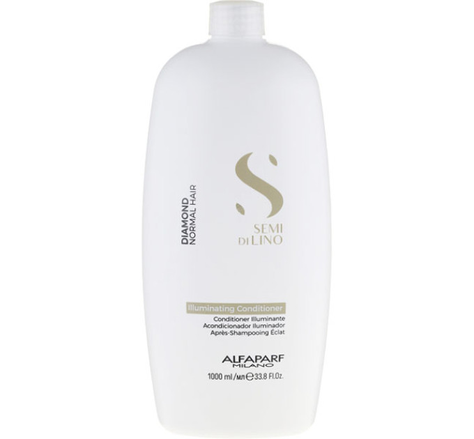 Alfaparf Semi Di Lino Diamond Illuminating Conditioner - Кондиционер с микрокристаллами