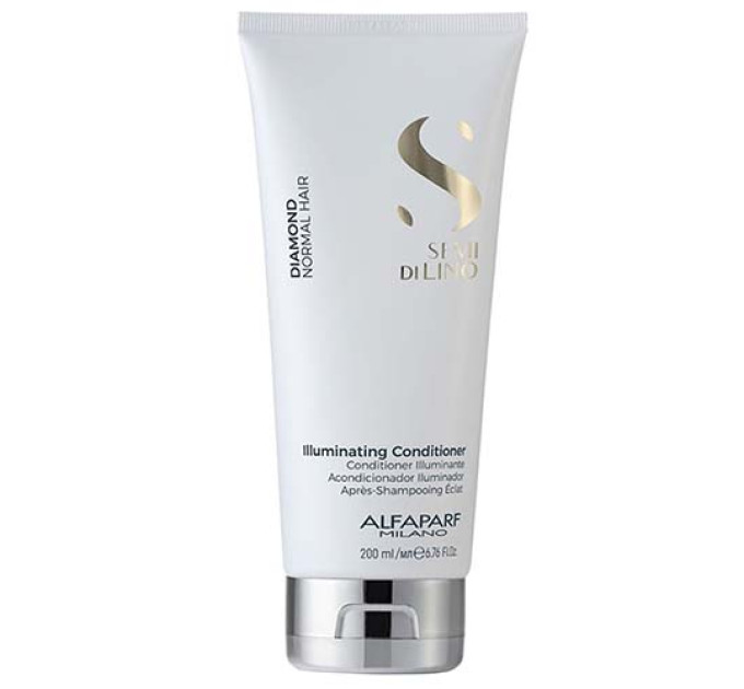 Alfaparf Semi Di Lino Diamond Illuminating Conditioner - Кондиционер с микрокристаллами