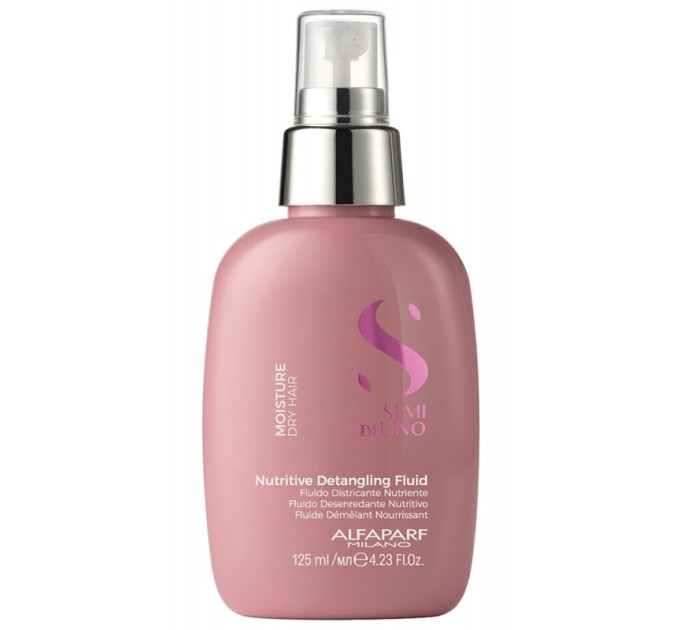 Alfaparf Semi Di Lino Moisture Nutritive Detangling Fluid - Увлажняющий флюид