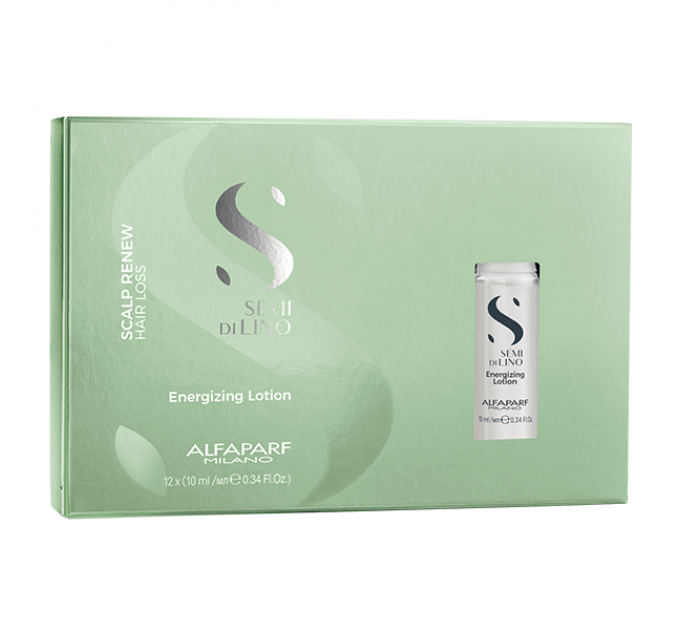 Укрепляющий лосьон против выпадения волос Alfaparf Semi Di Lino Scalp Renew Energizing Lotion