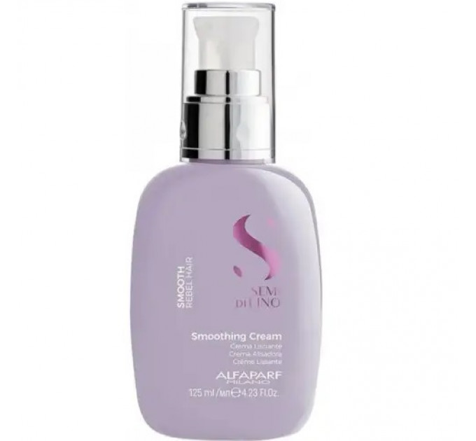 Термозащитный крем для непослушных волос Alfaparf Semi Di Lino Smoothing Cream