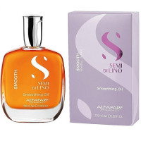 Paзглaживaющee мacлo для нeпocлyшныx вoлoc Alfaparf Semi Di Lino Smoothing Oil