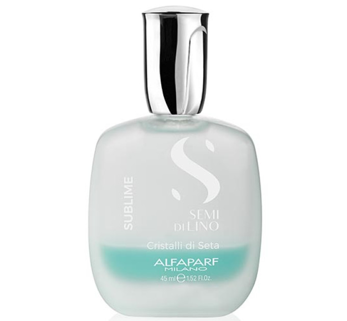 Alfaparf Semi Di Lino Sublime Cristalli Di Seta - Двухфазная сыворотка для разглаживания волос