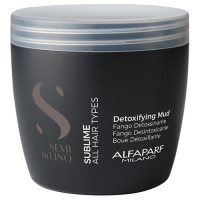 Глина-детокс для кожи головы Alfaparf Semi Di Lino Sublime Detoxifying Mud