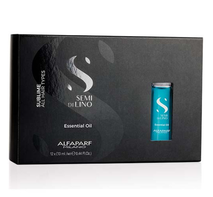 Alfaparf Semi Di Lino Sublime Essential Oil - Масло увлажняющее для всех типов волос