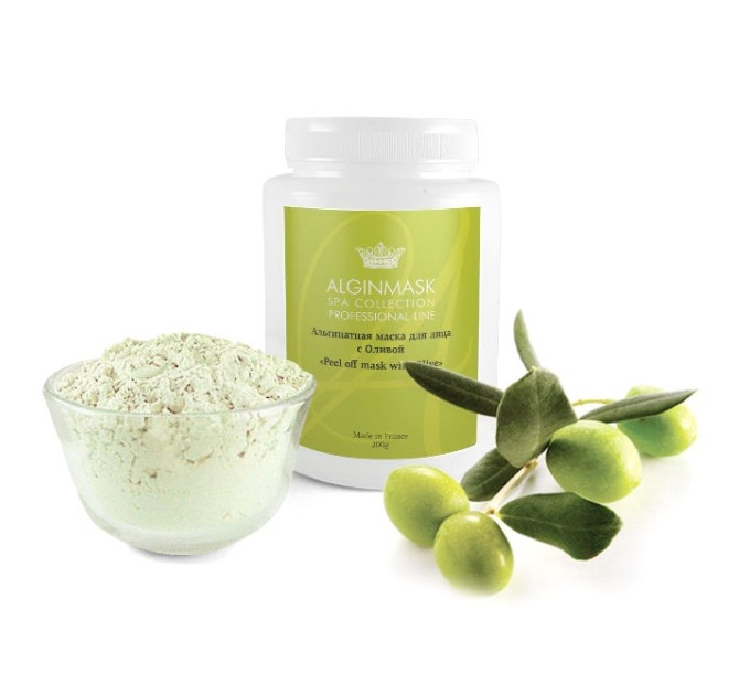 Альгинатная маска для лица с оливой Alginmask Peel Off Mask With Olive