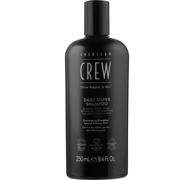 Шампунь для седых волос American Crew Daily Silver Shampoo