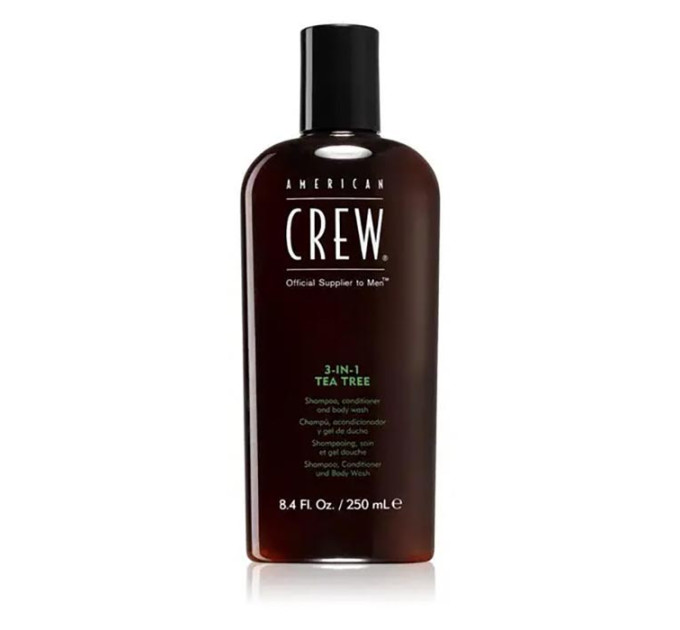 Средство для волос и тела 3 в 1 American Crew Energizing 3 In 1 Ginger Tea Shampoo