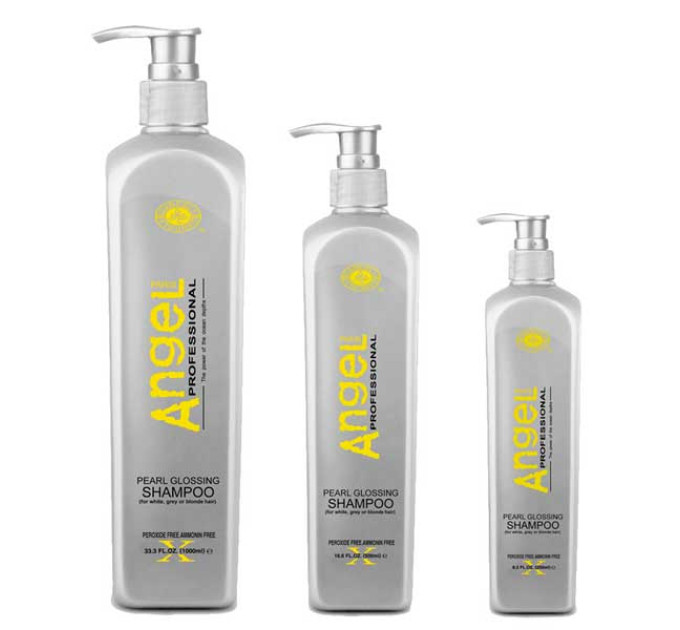 Шампунь жемчужный для светлых волос Angel Pearl Glossing Shampoo