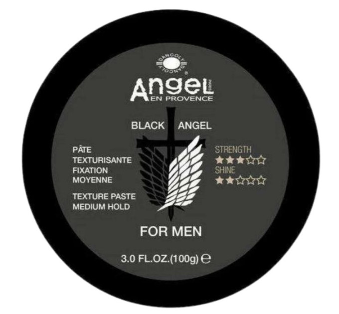 Текстурирующая паста средней фиксации Black Angel For Men Texture Paste Medium Hold