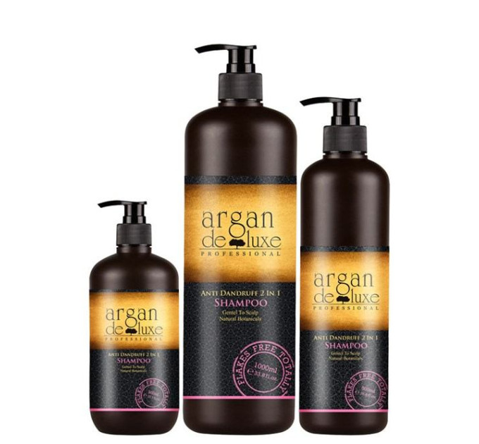 Шампунь против перхоти Argan De Luxe Anti-Dandruf 2 In 1 Shampoo