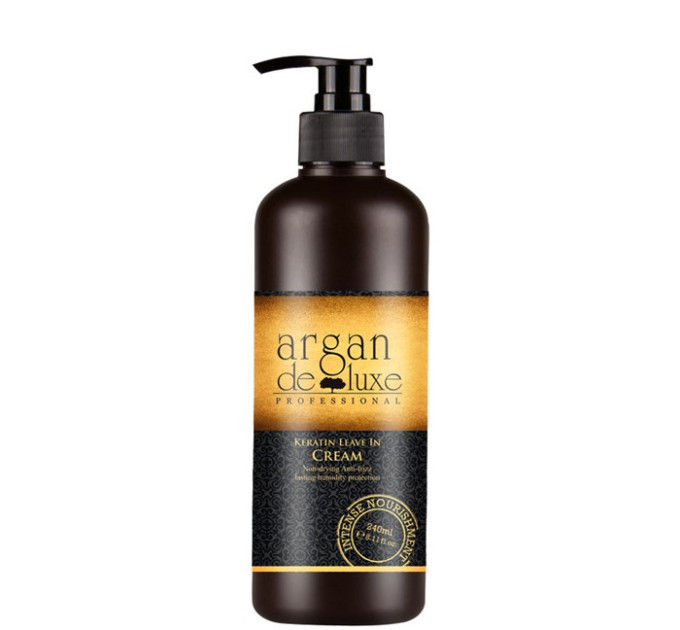 Несмываемый уход с кератином Argan De Luxe Keratin Leave In Cream