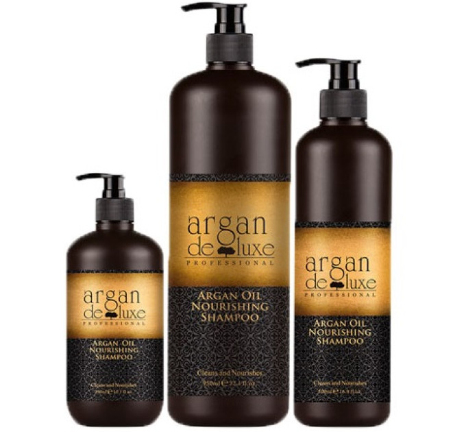 Argan De Luxe Nourishing Shampoo- Шампунь питательный с маслом арганы