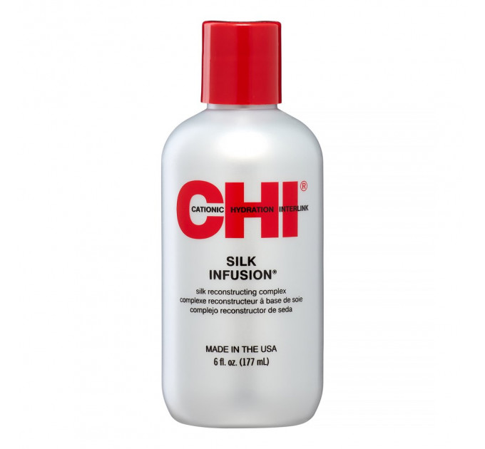 Восстанавливающий натуральный шелк CHI Infra Silk Infusion Leave-In Alcohol-Free Reconstructing Treatment
