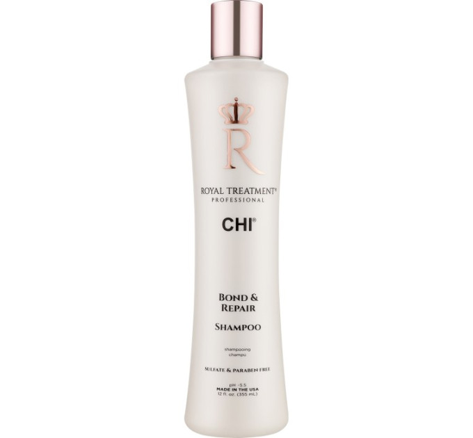 Зволожуючий шампунь для збереження кольору волосся CHI Royal Treatment Bond and Repair Shampoo