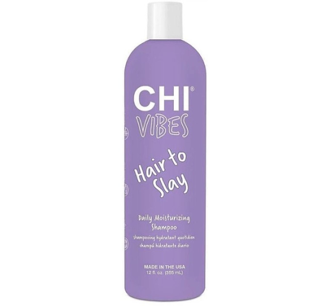 Увлажняющий шампунь для ежедневного использования CHI Vibes Hair To Slay Daily Moisturizing Shampoo