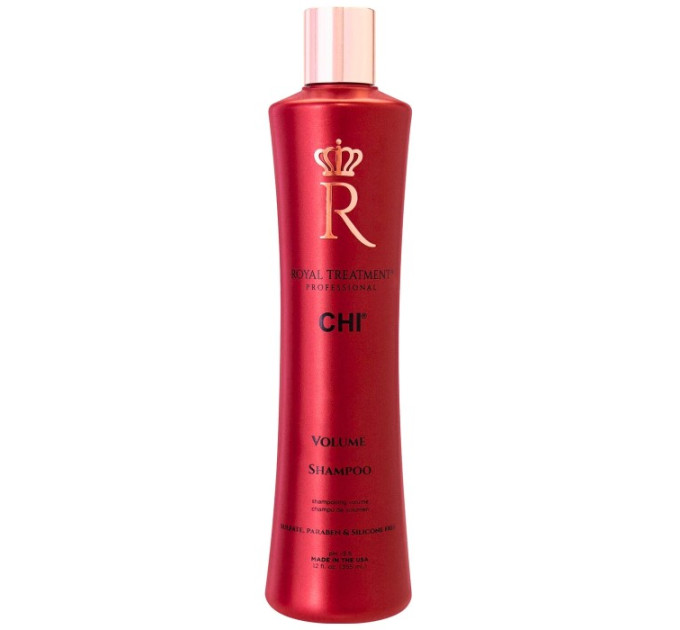 Бессульфатный шампунь для придания объёма волосам FAROUK CHI Royal Treatment Volume Shampoo