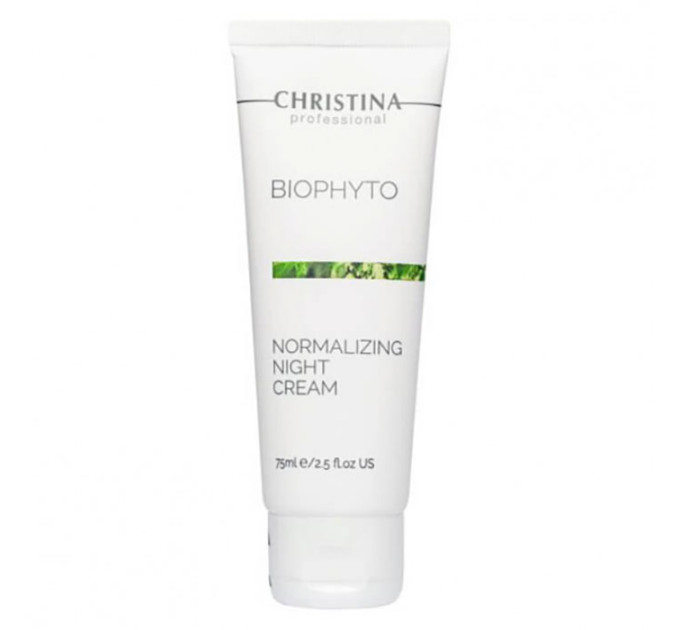Нормализующий ночной крем SPF 20 с тоном Christina Bio Phyto Normalizing Night Cream