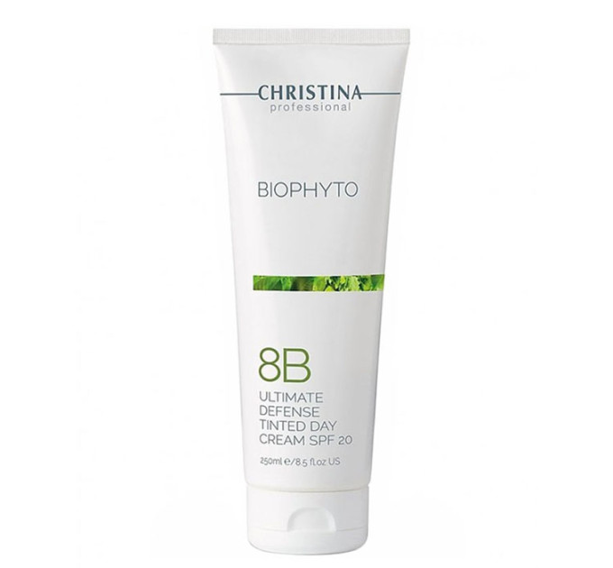 Дневной крем SPF 20 с тоном (шаг 8BT) Christina BioPhyto UltimateDefense Tinted Day Cream