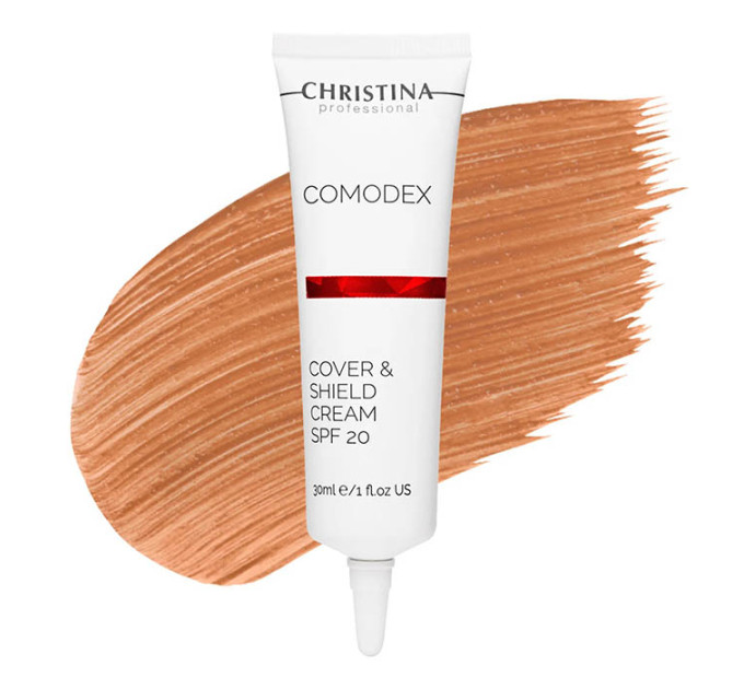 Защитный крем с тоном SPF 20 Christina Comodex Cover & Shield Cream SPF 20