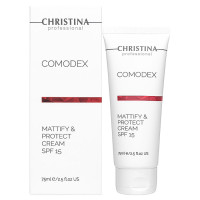 Матирующий защитный крем SPF 15 Christina Comodex Mattify & Protect Cream SPF 15
