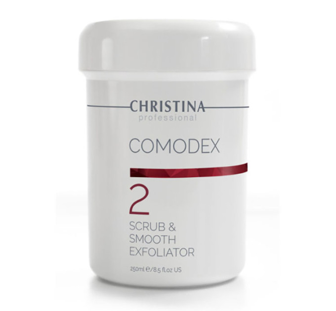 Выравнивающий скраб-эксфолиатор (шаг 2) Christina Comodex Scrub & Smooth Exfoliator