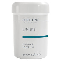 Гель Люмире с гиалуроновой кислотой для кожи вокруг глаз Christina Eye & Neck Bio gel + HA - Lumiere