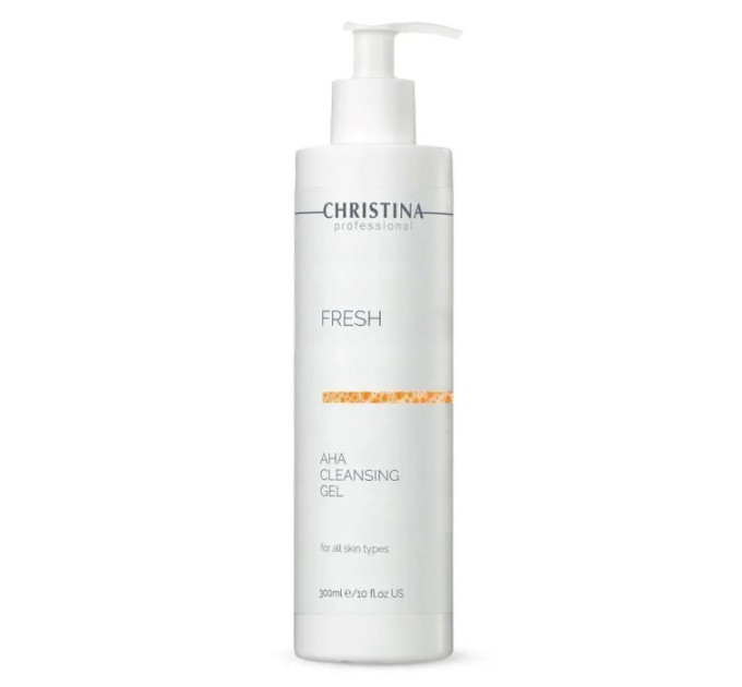 Очищающий гель с фруктовыми кислотами для всех типов кожи Christina Fresh AHA Cleansing Gel