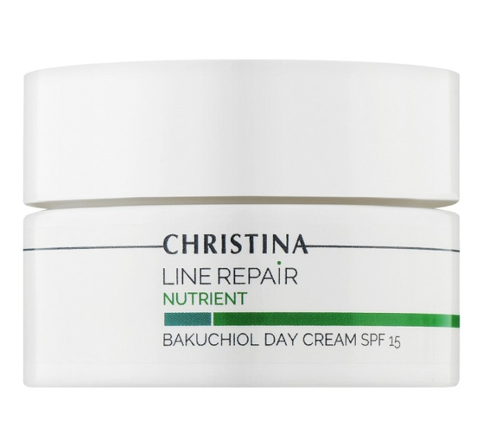 Дневной крем SPF 15 с бакучиолом Christina Line Repair Nutrient Bakuchiol Day Cream SPF 15