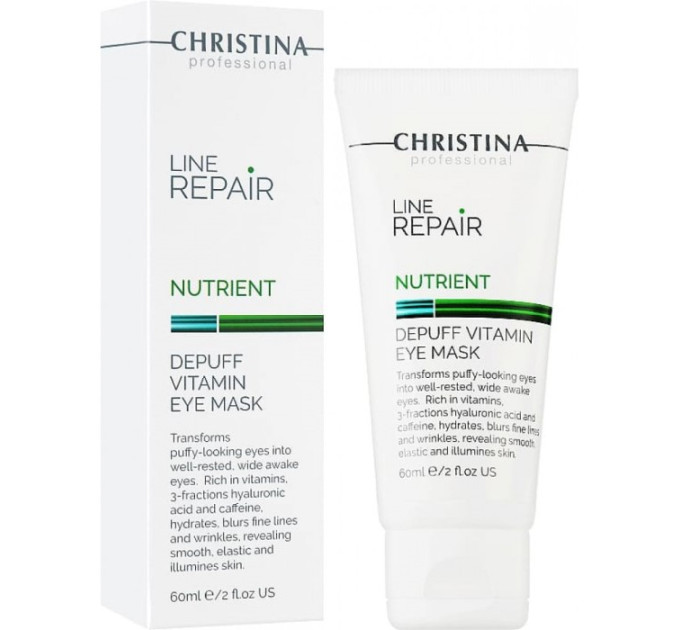 Витаминная омолаживающая маска вокруг глаз Christina Line Repair Nutrient Depuff Vitamin Eye Mask