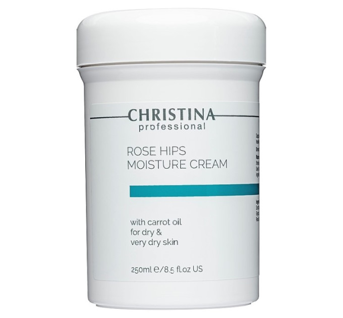 Увлажняющий крем с маслом шиповника и моркови для сухой кожи Christina Rose Hips Moisture Cream with Carrot Oil