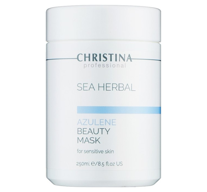Азуленовая маска красоты для чувствительной кожи Christina Sea Herbal Beauty Mask Azulene