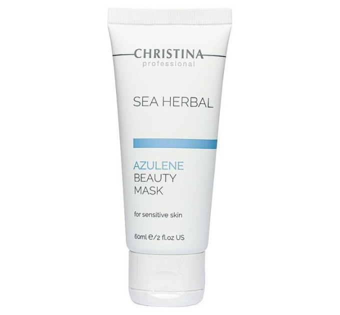 Азуленовая маска красоты для чувствительной кожи Christina Sea Herbal Beauty Mask Azulene