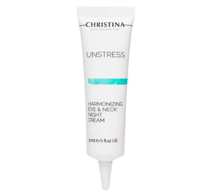Ночной крем для кожи вокруг глаз и шеи Christina Unstress Harmonizing Night Cream Eye & Neck