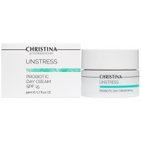 Дневной крем с пробиотическим действием SPF 15 Christina Unstress ProBiotic Day Cream SPF15