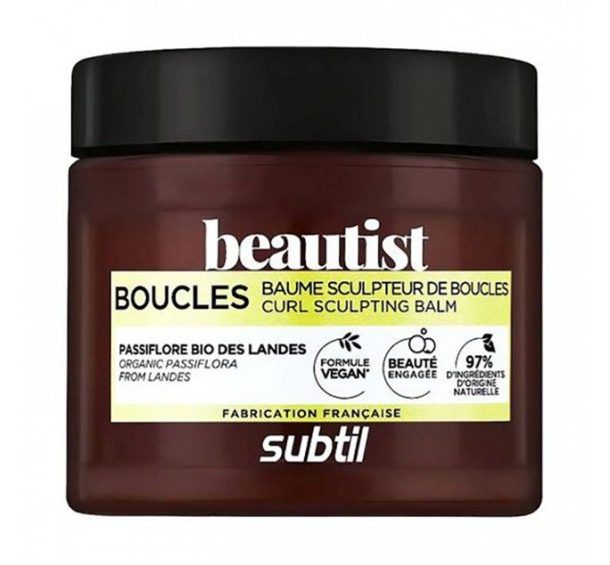 Бальзам для вьющихся волос для моделирования локонов Ducastel Subtil Beautist Curly Balm
