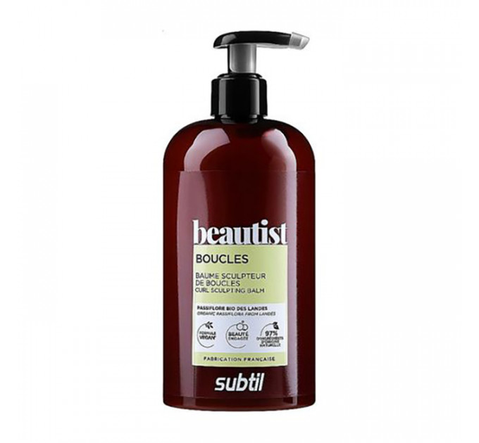 Бальзам для вьющихся волос для моделирования локонов Ducastel Subtil Beautist Curly Balm