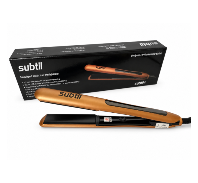 Выпрямитель для волос Subtil Intelligent Touch Hair Straightener медный